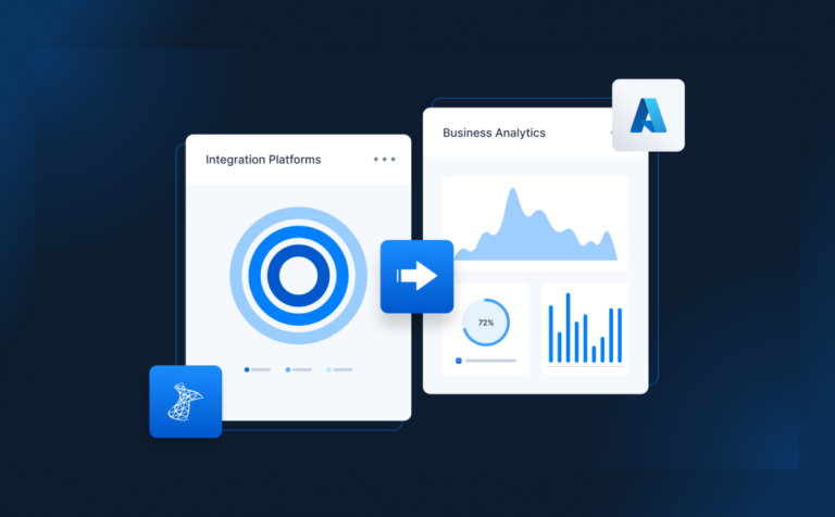 Illustration showing integrating technology with your business