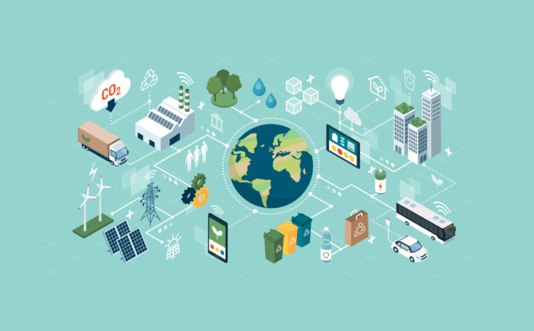 Illustration of Digital Sustainability
