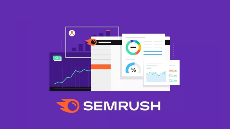 An Illustration of semrush dashboard